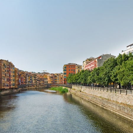 View of Girona (Catalonia)
