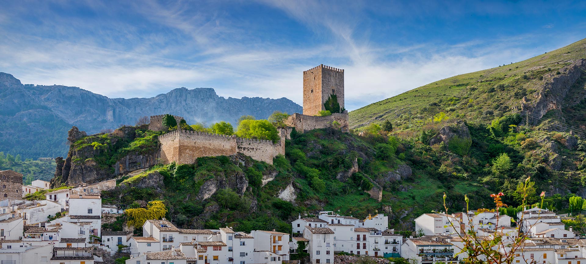 Yedra Castle in Cazorla. Jaén Yedra Castle in Cazorla. Jaén