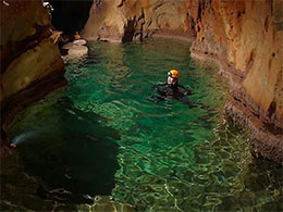 Aquatic Cave in Majorca Aquatic Cave in Majorca