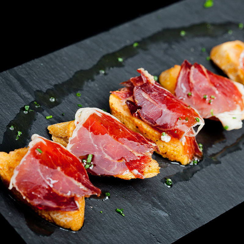 Ham on bread Ham on bread