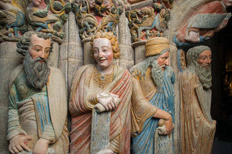 Portico of Glory, Cathedral of Santiago de Compostela Portico of Glory, Cathedral of Santiago de Compostela