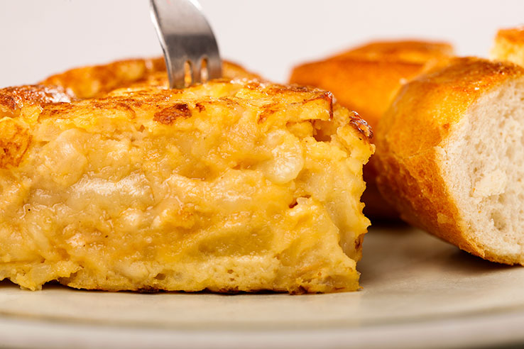 Potato omelette Potato omelette