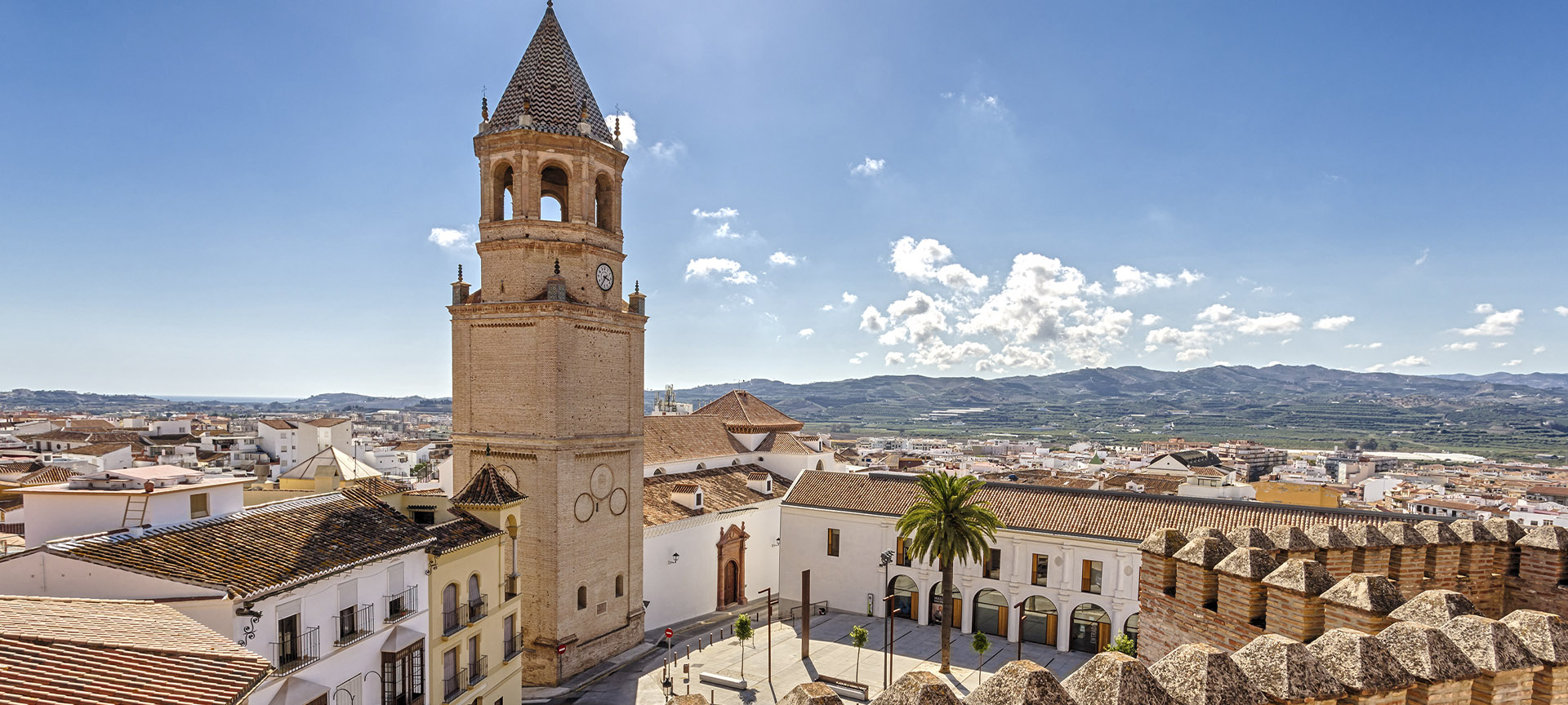 View of Vélez-Málaga (Malaga, Andalusia)
