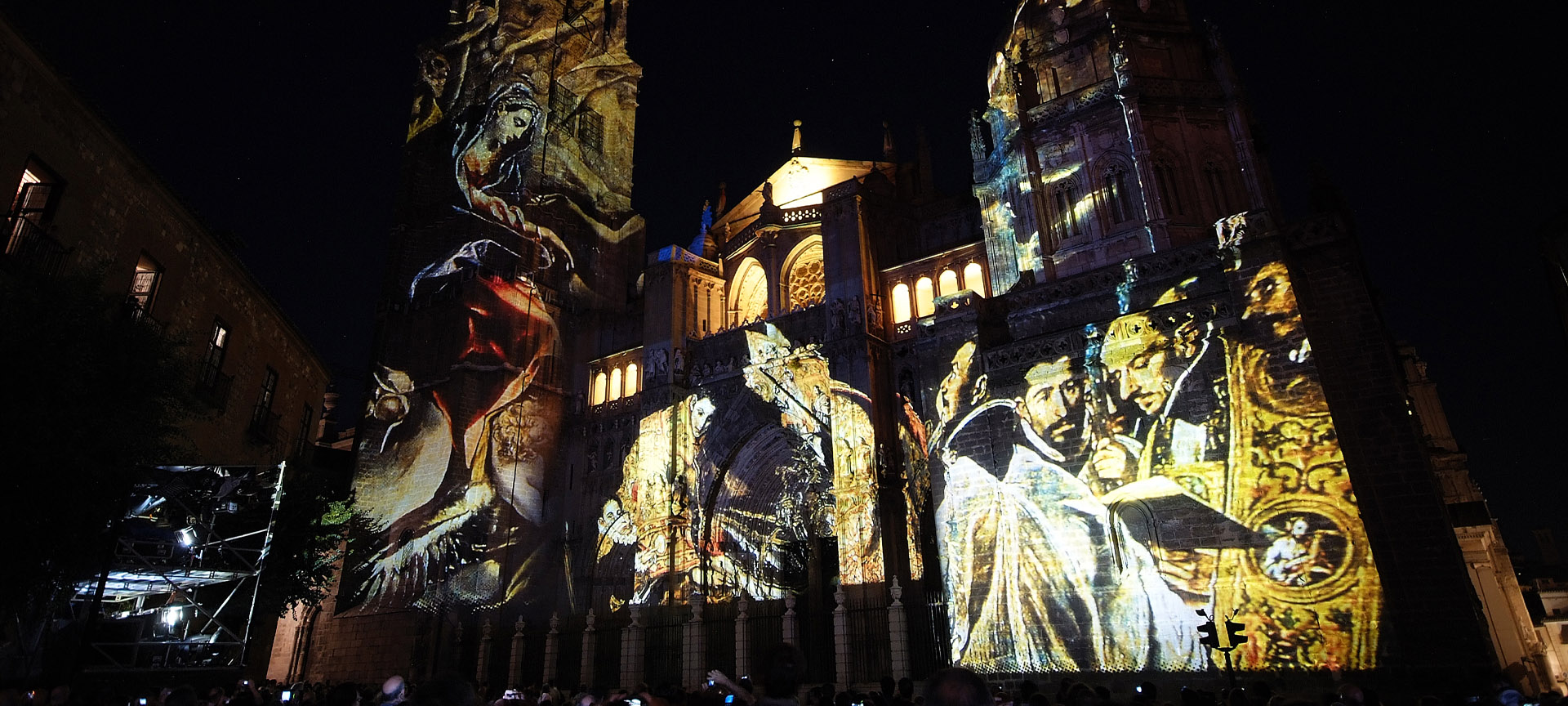 Videomapping at the Toledo Lux Greco Festival