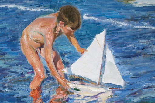 La piccola barca a vela, Joaquín Sorolla