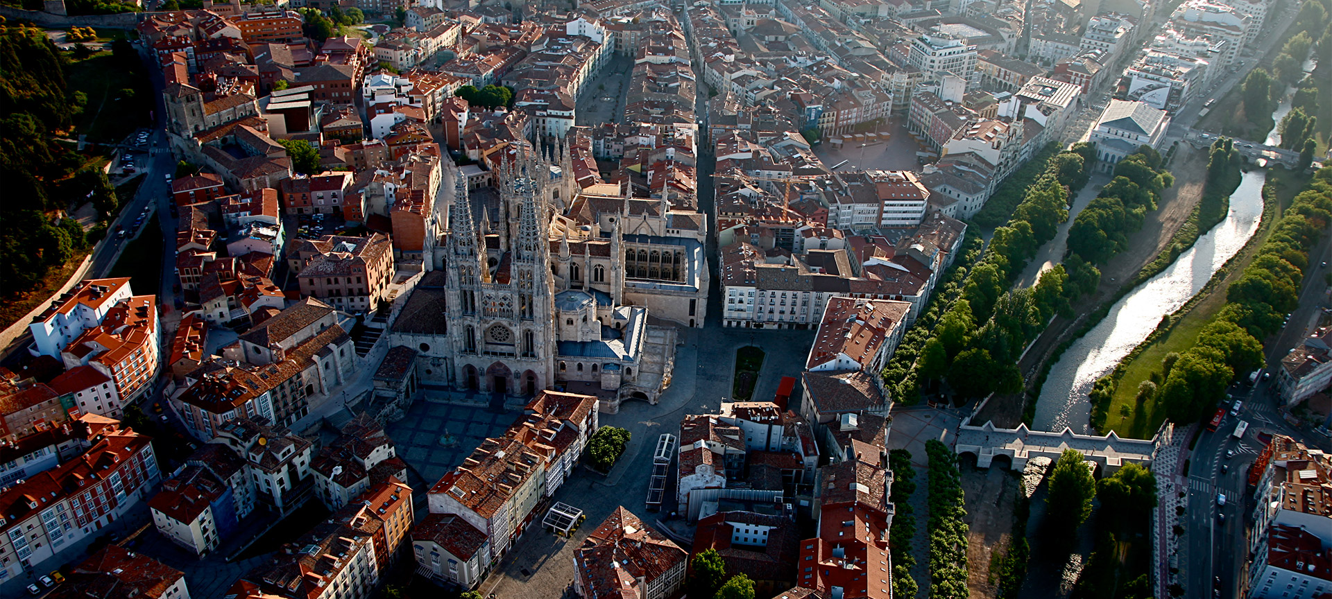 Aerial view of Burgos Aerial view of Burgos