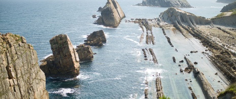 Cala de la Arnía in Piélagos, Cantabria