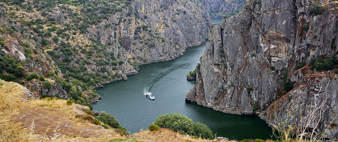 Arribes del Duero from Miranda, Castile and Leon Arribes del Duero from Miranda, Castile and Leon
