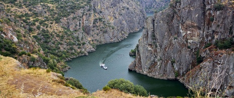 Arribes del Duero from Miranda, Castile and Leon Arribes del Duero from Miranda, Castile and Leon