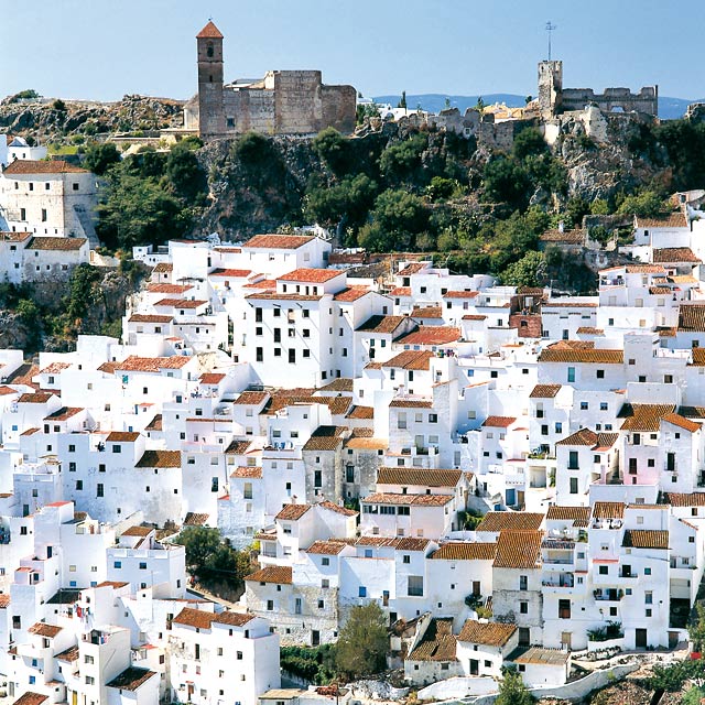 View of Casares, Malaga
